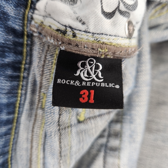 Rock and Republic Boot Cut Low Rise‎ Jeans Size 31 - Picture 4 of 10